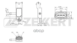 ������ �������� ������� Dacia Duster 10-, Sandero 08-, Opel Vivaro A 01-, Renault Logan 06-, Megane 01-, Symbol II 08- Zekkert ���. SE1051 SE1051 ����