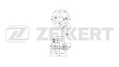 ������� Renault Duster 10- Megane II III 03- Kaptur 16- Scenic II 03- Espace III IV 96- Lagun Zekkert ���. an-1079 AN1079 ����