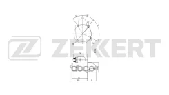 ������� Renault Safrane II 96- Volvo XC90 02- S60 00- S80 98- XC70 97- S40 95- V40 95- Zekkert ���. an-1092 AN1092 ����