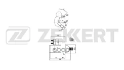 ������� Nissan X-Trail (T31) 07- Zekkert ���. an-1106 AN1106 ����