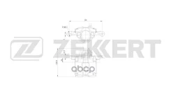 ��������� ������� �������� ����� Chevrolet Spark 05- Matiz (M200/250) 05- Daewoo Matiz (M100/150/2 Zekkert BS8326 BS8326 ����