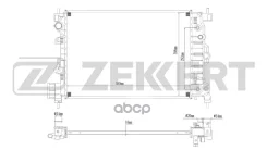 �������� ���������� ��������� Chevrolet Aveo (T300) 11- Zekkert ���. mk-1484 MK1484 ����