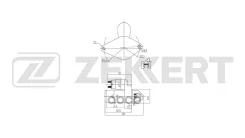 ������� Geely MK 08- Zekkert ���. an-1100 AN1100 ����