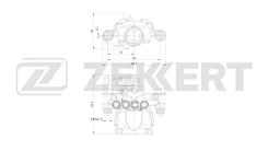 ��������� ������� ������ ����� Nissan NV400 (X62 X62B) 11- Renault Master III 10- Opel Movano B 1 Zekkert ���. bs-8348 BS8348 ����