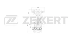 ��������� ������� ������ ����� Mitsubishi Carisma 95- Volvo S40 98- V40 98- Zekkert ���. bs-8376 BS8376 ����