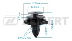 ������ �������� Nissan (�����. ���-�� ������ 10 ��) Zekkert ���. be-1677 BE1677 ����