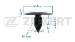 ������ �������� Citroen Peugeot Renault (�����. ���-�� ������ 10 ��) Zekkert ���. be-1854 BE1854 ����