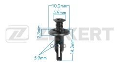 ������ �������� Hyundai Mitsubishi (�����. ���-�� ������ 10 ��) Zekkert ���. be-2235 BE2235 ����