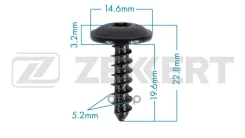 ������� VAG (�����. ���-�� ������ 10 ��) Zekkert ���. be-3671 BE3671 ����