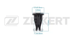 ������ �������� Mercedes-Benz BMW (�����. ���-�� ������ 10 ��) Zekkert ���. be-3758 BE3758 ����