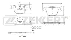 ������� ����. ����. ����. BMW 3 (F30 F80) 11- 3 Touring (F31 F34) 12- 4 (F32 F82 F33 F83) 13- Zekkert ���. bs-1437 BS1437 ����