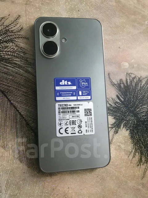 Tecno Spark Go 2. �����, 64 ��, �������, 3G, 4G LTE ����
