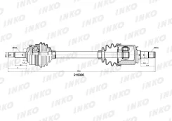 ��� ��������� � �����, �������� ����� 22, 24 ��� LADA Samara LADA, LADA 2110 LADA, LADA 2111 LADA INKO 215005 215005 ����