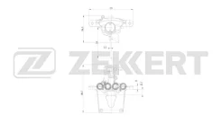 ��������� ������� ������ ����� Ford Mondeo III 00- Zekkert ���. bs-8356 BS8356 ����