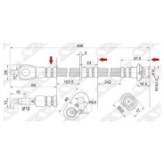 ����� ��������� (�������/ ������) Toyota Land Cruiser (J200) 07-21 / Lexus LX 07-23, ������ �������� ST9094702F42 ����