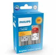 ����� ���������� P21/5W LED amber 11499 AU60 12V X2 �������� X2 Philips 11499AU60X2 11499AU60X2 ����
