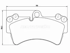 ������� ��������� (�������) Audi Q7 05-15 / Volkswagen Touareg 02-10 P 85 065, �������� P85065 ����