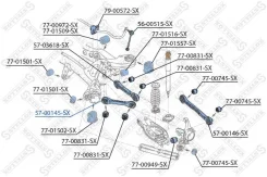 ����� ������ ����� BMW E87 E90 E91 all 04 ��� BMW 3, BMW 1, BMW X1 Stellox 57-00145-SX 5700145SX ����