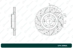 ���� ��������� ��������������� G-brake GFR-20962L ����� GFR20962L ����