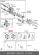 ������� ��������� ���������� | ��� | Mitsubishi 4605A783 4605A783 ����