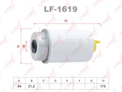 ��������� ������ ��� FORD Transit LYNXauto LF-1619 LF1619 ����
