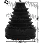 ������� ���� ���������� �������� 80x104x25.5 | ����/��� | Febest 0115ZVW30T 0115ZVW30T ����
