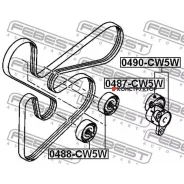 ����� �������� Febest 0487CW5W 0487CW5W ����
