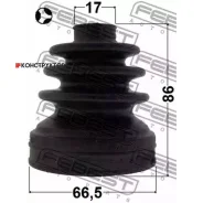 ������� ���� ���������� �������� 66.5x86x17 | ����/��� | Febest 0515DY3WT 0515DY3WT ����