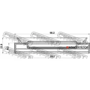 ������� ������� 33.1x66.2x9.2x23.9 | ����/��� | Febest 95PEY34660924C 95PEY34660924C ����