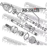 ��������� ���������� ���� 35x62x20 Febest AS356220 AS356220 ����
