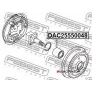��������� ��������� 25x55x48 | ��� ����/��� | Febest DAC25550048 DAC25550048 ����