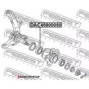 ��������� ��������� 45x80x50 | ����� ����/��� | Febest DAC45800050 DAC45800050 ����