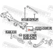 ����������� ������� ����������� ������ | ��� ����/��� | Febest KAB036 KAB036 ����