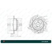 ���� ��������� ��������������� G-brake GFR-01123R ������ G-Brake GFR01123R GFR01123R ����