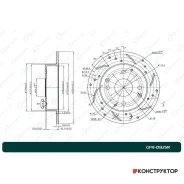 ���� ��������� ��������������� G-brake GFR-01325R ������ G-Brake GFR01325R GFR01325R ����