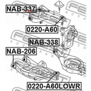 ����������� ������� �������� ������ | ��� ����/��� | Febest NAB337 NAB337 ����