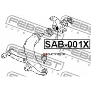 ����������� ��������� ������ | ��� ����/��� | Febest SAB001X SAB001X ����