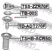 ����� ��������� ������������ | ����� ����/��� | Febest Tsszzr70F TSSZZR70F ����