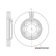���� ��������� ������������� G-brake GR-02518 G-Brake GR02518 GR02518 ����