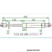 ����������� ��������� JETT V21-61180 JETT V2161180 V2161180 ����
