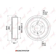 ������� ��������� (200x51) | ��� ����/��� | Lynxauto BM1008 BM1008 ����