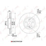 ���� ��������� ������������� (300x28) | ����� | Lynxauto BN1027 BN1027 ����