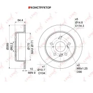 ���� ��������� ��������������� (269x10) | ��� | Lynxauto BN1139 BN1139 ����