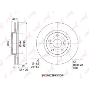 ���� ��������� ������������� (296x28) | ����� | Lynxauto BN1169 BN1169 ����