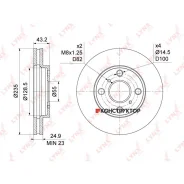 ���� ��������� ������������� (235x25) | ����� | Lynxauto BN1182 BN1182 ����