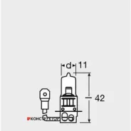 ����� H3 12V 55W PK22s Allseason +30% ������ �����, �������� ����������� 3000� 1 ��. Osram 64151ALS 64151ALS ����