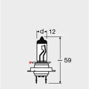 ����� H7 12V 55W PX26d Original LINE �������� ������������ �/� (���) 1 ��. Osram 64210 64210 ����