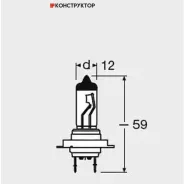 ����� Osram Original LINE (24V, 70W) H7 PX26d 64215 Osram 64215 64215 ����