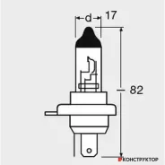 ����� H4 12V 60/55W P43t Original LINE �������� ������������ �/� (���) 1 ��. Osram 64193 64193 ����