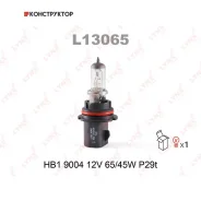 ����� HB1 9004 12V 65/45W P29T Lynxauto L13065 L13065 ����